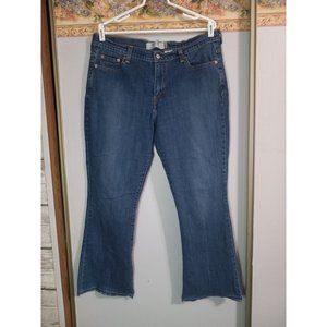 Levi's 515 Boot Cut 16M Raw Denim Casual Cowgirl Classic Stretch High Rise Jeans